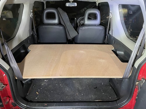 Jimny plywood boot floor shelf - jimny,