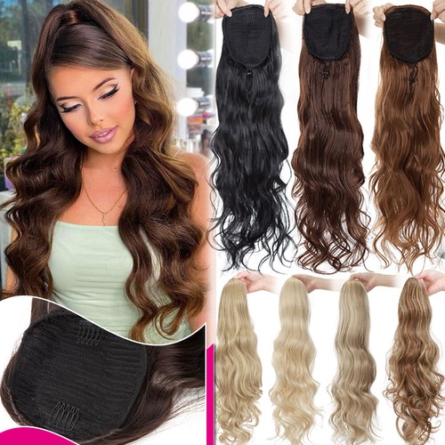 Thick ponytail hair extension - thick,