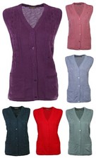 Womens Sleeveless Knitted