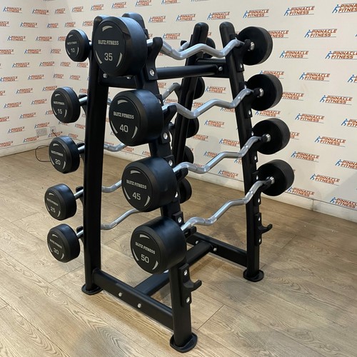 Fixed rubber barbell set - barbell,