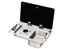 CAN 1323 & 1324 SINGLE BURNER HOB SINK CAMPERVAN - DOMETIC 8821 9222 ALTERNATIVE