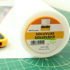 Water Soluble Stabiliser 1/4 m Solufleece Wash Away Embroidery Backing 321