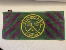 Wimbledon Tennis Towel Purple / Green / Yellow