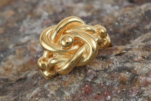 Men heavy knot ring gents - ring,