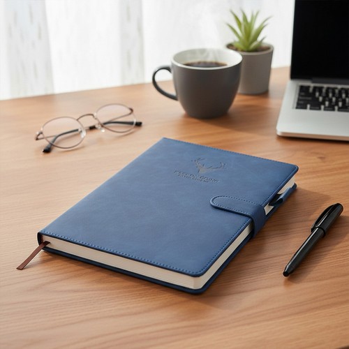 Leather hardback lined - pu,