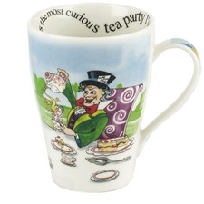 Cardew Design Alice in Wonderland 11cm mug. Mad Hatter's Tea Party. Brand new.