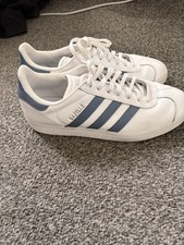 Mens Adidas Gazelle White And