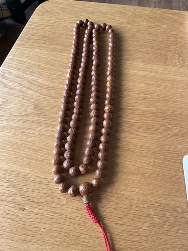 Buddha tibetan prayer beads - buddha,