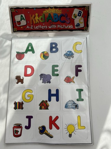 Magnetic alphabet letters - magnetic,