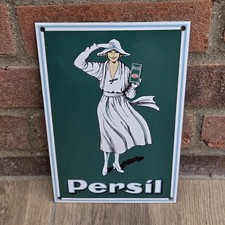 ​Vintage PERSIL Enamel Sign