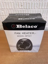 Belaco BFH21 Fan Heater - 2000W 2 Heat Settings Portable Electric Room Heater