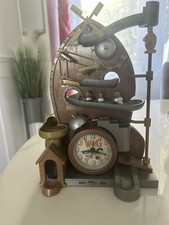 Wallace & Gromit Cracking Alarm Clock Marble Powered 2010 Aardman Working Boxed