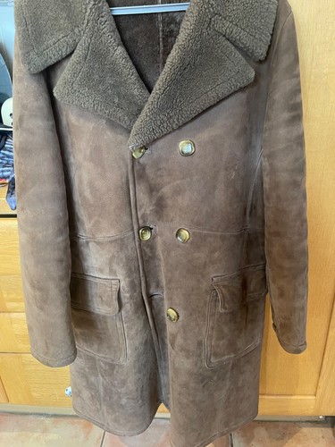 Vintage sheepskin coat men - vintage, coat..men