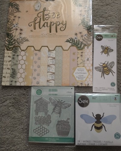 Bee themed dies sizzix bigz - themed,