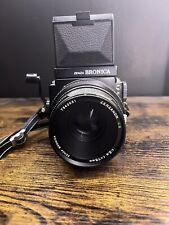 Bronica ETRS Medium Format SLR Camera w/ 75mm f/2.8 Lens & WLF - Description