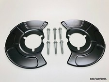 2 x Front Brake Backing Plate