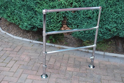 Deco chrome towel rail - chrome,