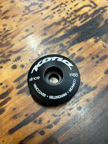 Kona bicycle stem cap - kona,
