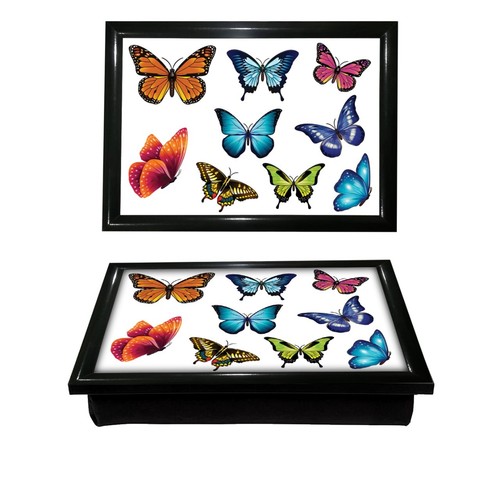 Butterfly lap tray wooden - butterfly,