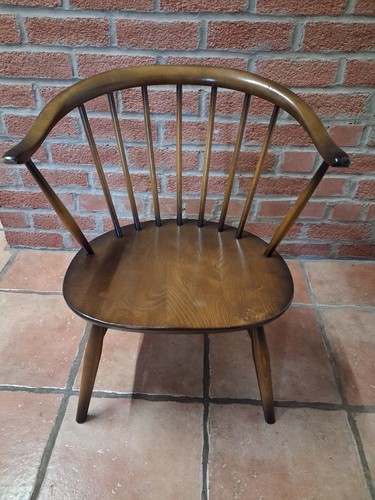 Ercol cowhorn fireside chair - ercol,