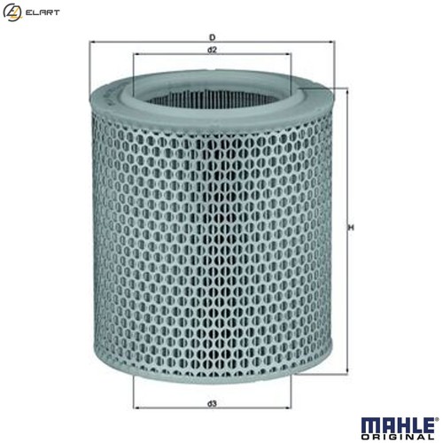 Air filter 478 for - filter, lx