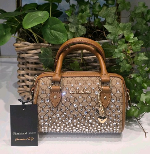 River island brown mini - island,