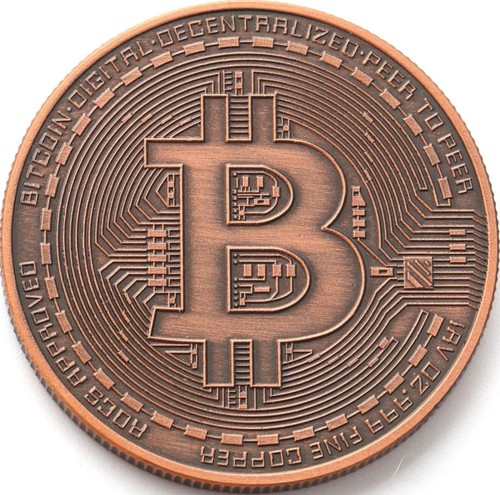 Bitcoin copper coins 1 - –, pcs