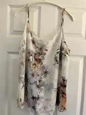 ladies camisole top from Ted Baker, size 5 (UK 16), floral design