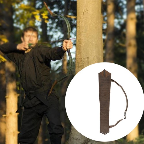 Medieval back quiver arrows - quiver,
