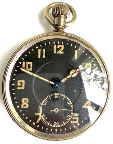 Pocket watch silver antique - watch,