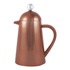 La Cafetiere Thermique Copper Double Walled 8 Cup with Lid 1 Litre