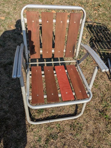 Vintage mcm redwood - mcm, slat