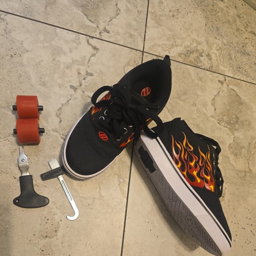 Heelys black flame roller - black,