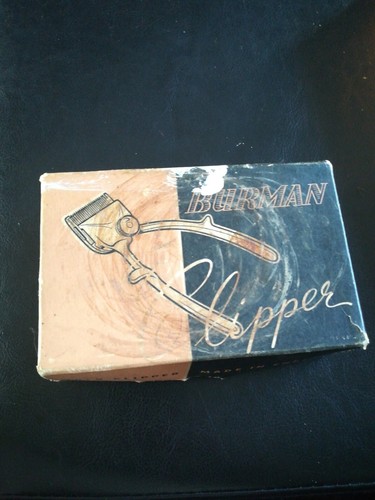 Vintage burman hair clippers - vintage,