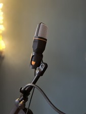 Podcast Professional Microphone  Toner Condenser + Stand- Edit Suite Voice Overs