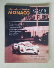 COYS AUCTION CATALOGUE MAY