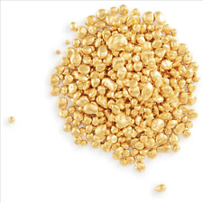 1 DWT 22k solid Gold Master Casting Rolling Grain shot 1.55 grams USA NOT SCRAP