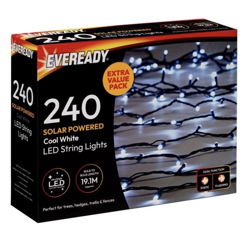 Eveready solar powered led - powered,