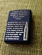 ZIPPO Vietnam War Bullet Black