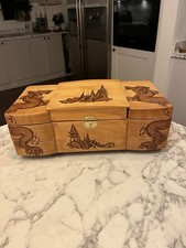 Beautiful Restored Chinese Camphor Chest, Jewellery Box