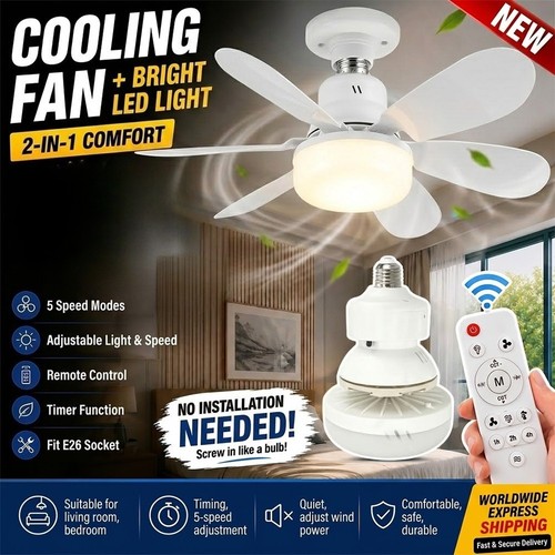 40w led ceiling fan - ceiling, light