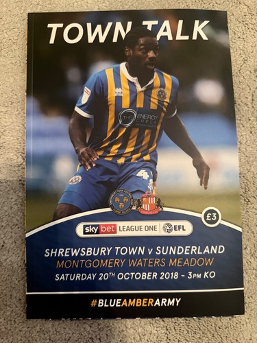 Shrewsbury town sunderland - shrewsbury,