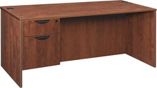 Elegant Cherry Single Pedestal