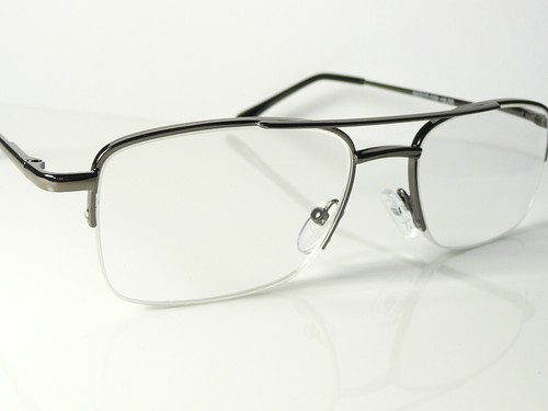 Mens designer semi rimless - mens,