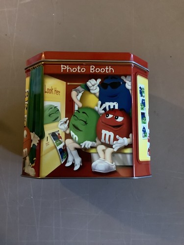 Collectible tin box photo - m&m,
