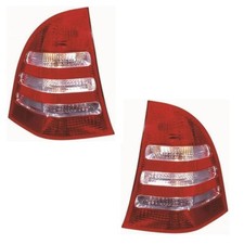 For Mercedes C Class S203 Estate 6/2004-9/2008 Rear Lights Lamps Pair OS NS