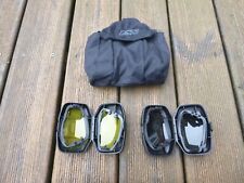 GENUINE ARMY ISSUE ESS V12 ADVANCER REPLACEMENT LENS & CASE FOR TACTICAL GOGGLES