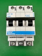 GEC S310 M6 10A 3 Phase MCB