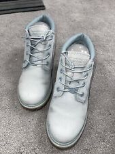 Timberland Nellie Nubuck Leather Women's Ankle Boots Baby Blue Uk 7 Eu 40