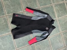 Rip Curl Dawn Patrol E Stitch 2mm Women's Short Wetsuit Long Sleeves, M Size 12